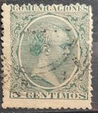[King Alfonso XII - As Previous, New Colors, type AS14]