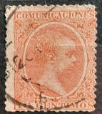 [King Alfonso XII - As Previous, New Colors, type AS15]
