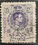 [King Alfonso XIII - Blue Control Numbers on Backside, type BG3]