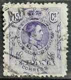 [King Alfonso XIII - Blue Control Numbers on Backside, type BG3]