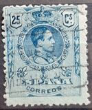 [King Alfonso XIII - Blue Control Numbers on Backside, type BG5]