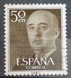 [Definitive Issue - General Franco, տեսակ AOK6]