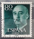 [Definitive Issue - General Franco, տեսակ AOK9]
