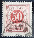 [Numerals in Circle - Different Perforation, type F20]