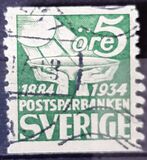 [The 50th Anniversary of the Postal Savings Bank, type AJ]