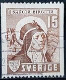 [St. Bridget of Sweden - Inscription "SANCTA BIRGITTA", タイプ BV]