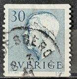 [King Gustaf VI Adolf of Sweden - New Engravement with Imprint, type EE4]