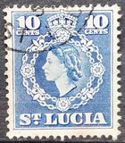 [Issues of 1949 but portrait of Queen Elizabeth II facing left and New Royal Cypher, type AT7]