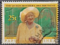 [The 100th Anniversary of the Birth of Queen Elizabeth The Queen Mother, 1900-2002, प्रकार AET]