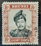 [Sultan Omar Ali Saifuddin, 1916-1986 - New Watermark. Ordinary Paper, type L16]