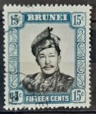 [Sultan Omar Ali Saifuddin, 1916-1986 - New Watermark. Ordinary Paper, type L19]