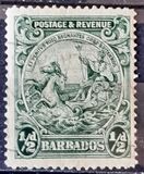 [New Colonial Seal - Inscription "POSTAGE & REVENUE", Tipi V1]