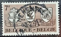 [The 50th Anniversary of Eupen, Malmedy and St.Viths Affiliation to Belgium, type AMT]