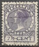 [Queen Wilhelmina - New Values and Colors - Watermarked, tegund AL16]
