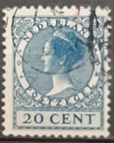 [Queen Wilhelmina - New Values and Colors - Watermarked, tegund AL21]