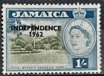 [Issue of 1956 Overprinted "INDEPENDENCE - 1962", type EY]