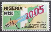 [The 131st Anniversary of Commemorative Postage Stamps, type AAJ]