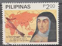 [The 400th Anniversary of the Death of St. Theresa of Avila, 1515-1582, Typ ECQ]
