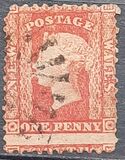 [Queen Victoria - Perforated, type B13]