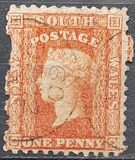 [Queen Victoria - Perforated, type B13]