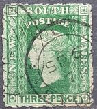 [Queen Victoria - Perforated, type B19]