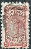 [Queen Victoria - Colored Paper, type U2]