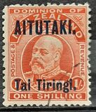 [Stamp of New Zealand Overprinted in Red or Blue, type J]