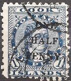 [Number 12 Surcharged, type D]