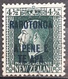 [New Zealand Psoatge Stamps Surcharged and Overprinted "RATONGA", type A8]