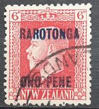 [New Zealand Psoatge Stamps Surcharged and Overprinted "RATONGA", type A9]