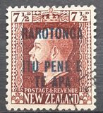[New Zealand Psoatge Stamps Surcharged and Overprinted "RATONGA", type A10]