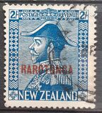 [New Zealand Postage Stamps Overprinted "RATORONGA", type H1]