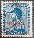 [New Zealand Postage Stamps Overprinted "RATORONGA", type H1]