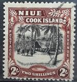 [Definitive Issue - Inscription: "NIUE COOK ISLANDS", type AF]