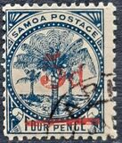 [Number 20 Surcharged, տեսակ D]