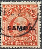 [New Zealand Postage Stamps Overprinted, տեսակ K5]