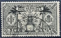 [Weapons and Totem Poles - British-French Joint Issue, Scrivi K]