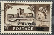 [Great Britain Postage Stamps Surcharged, type J1]