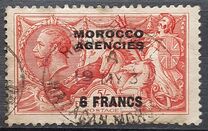 [Great Britain Postage Stamp Overprinted & Surcharged, type C]