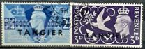[Great Britain Postage Stamps Overprinted "TANGIER", タイプ I]