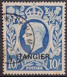 [King George VI - Great Britain Postage Stamps Overprinted "TANGIER", тып L14]