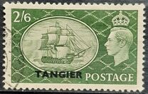 [Great Britain Postage Stamps Overprinted "TANGIER", type O]
