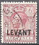 [Great Britain Postage Stamps Overprinted "LEVANT", タイプ Q4]