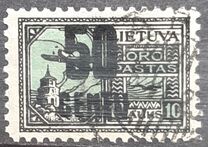 [Airmail Surcharged, 유형 AP9]