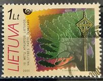 [The 10th Anniversary of the First Stamps of Independent Lithuania, type NW]