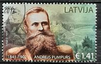 [The 175th Anniversary of the Birth of Andrejs Pumpurs, 1841-1902, Tip ACJ]