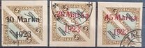 [Pairs of No. 30 Overprinted New Values, tegund ZAD3]