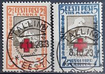 [Red Cross Overprinted "Alta hädalist" - Perforated, Tip R2]