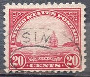 [Golden Gate - Painting by W. A. Coulter, Typ FN]