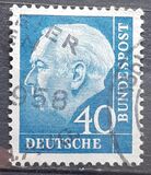 [Serie básica. Presidente Dr. Thedore Heuss. 2 C., tipo DB1]